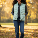 Lighthouse - Ladies Laurel Gilet - Sage - Wildvine Clothing, Spalding, Lincolnshire