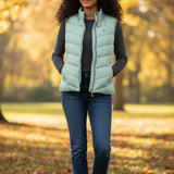 Lighthouse - Ladies Laurel Gilet - Sage - Wildvine Clothing, Spalding, Lincolnshire