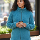 Lighthouse - Ladies Seashell Fleece - Blue - Wildvine Clothing, Spalding, Lincolnshire