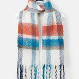 Lighthouse - Ladies Scarf - Rust/Deep Teal/Mocha - Wildvine Clothing, Spalding, Lincolnshire