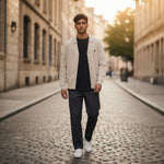 Lyle & Scott - Mens Cotton Knitted Shirt - W870 Cove - Wildvine Clothing, Spalding, Lincolnshire