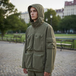 Lyle & Scott - Mens Lightweight Ripstop Windcheater - Khaki Ash JK2409V X569 - Wildvine Clothing, Spalding, Lincolnshire