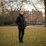 Lyle & Scott - Mens Tactical Wadded Parka - Black Ice X002 - Wildvine Clothing, Spalding, Lincolnshire