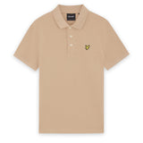 Lyle & Scott - Mens Popcorn Jacquard Polo Shirt - Barley - SP2400V Y121 - Wildvine Clothing, Spalding, Lincolnshire