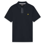 Lyle & Scott - Mens Placket Tipped Polo Shirt - Dark Navy - SP2409V Z271 - Wildvine Clothing, Spalding, Lincolnshire