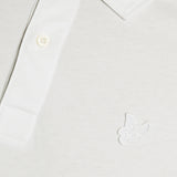 Lyle & Scott - Mens Pintuck Cuff Polo Shirt - White - Tonal - SP2454V 626 - Wildvine Clothing, Spalding, Lincolnshire