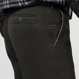 MEYER New York Mens Trousers – 2-5617 Fine Texture Luxury Chinos - Modern Fit – Charcoal - Wildvine Clothing, Spalding, Lincolnshire
