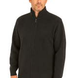 Jackdaw - Mens Elijah Chenille Sherpa Full Zip Jumper - Charcoal - Wildvine Clothing, Spalding, Lincolnshire