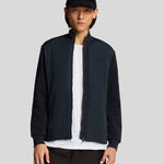 Lyle & Scott - Mens Tonal Hybrid Jacket - Dark Navy Z271 - Wildvine Clothing, Spalding, Lincolnshire