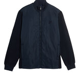 Lyle & Scott - Mens Tonal Hybrid Jacket - Dark Navy Z271 - Wildvine Clothing, Spalding, Lincolnshire
