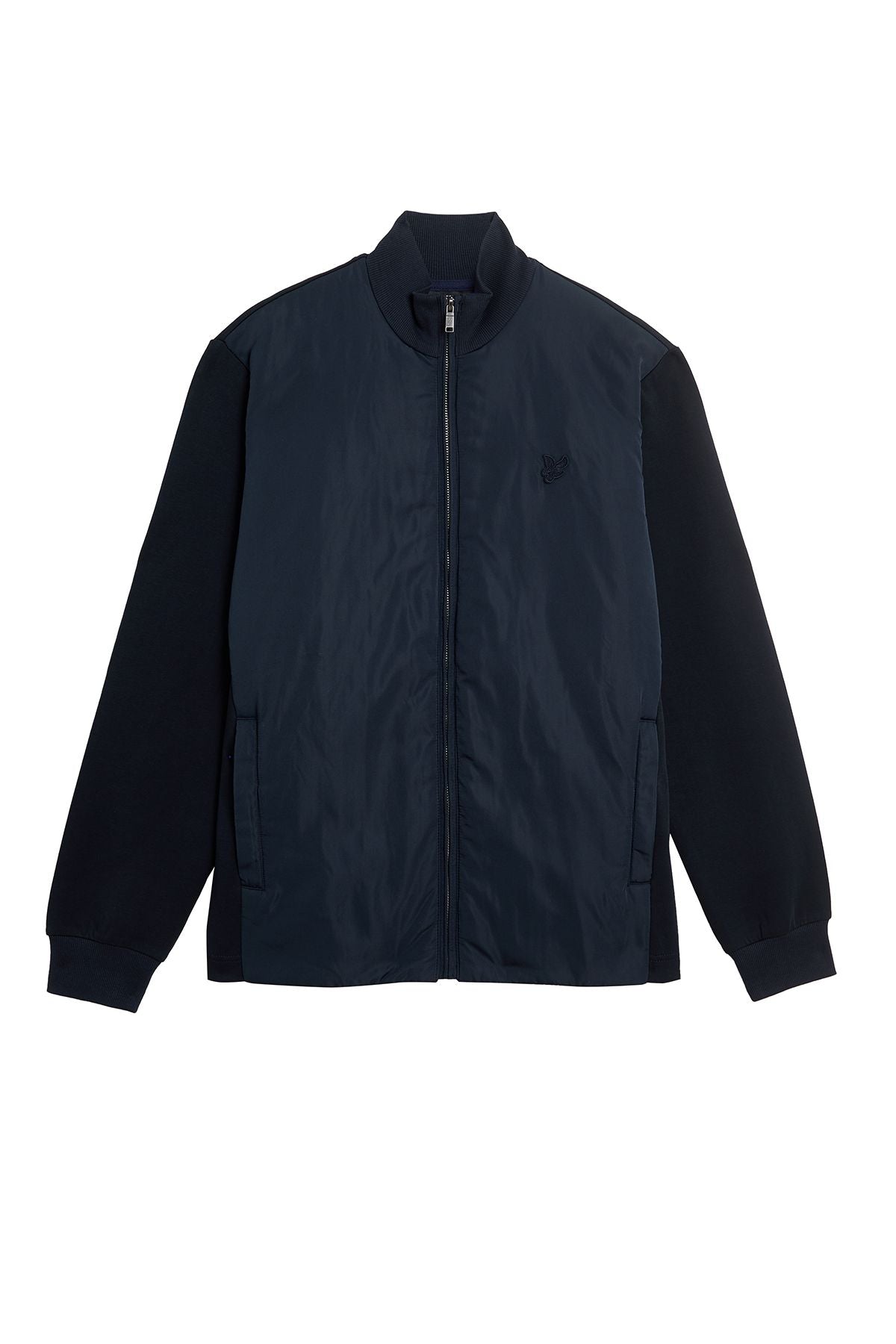 Lyle & Scott - Mens Tonal Hybrid Jacket - Dark Navy Z271 - Wildvine Clothing, Spalding, Lincolnshire