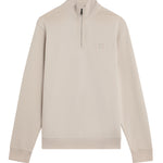 Lyle & Scott - Mens Superfine Quarter Zip Sweatshirt - Cove ML2258TONT W870 - Wildvine Clothing, Spalding, Lincolnshire