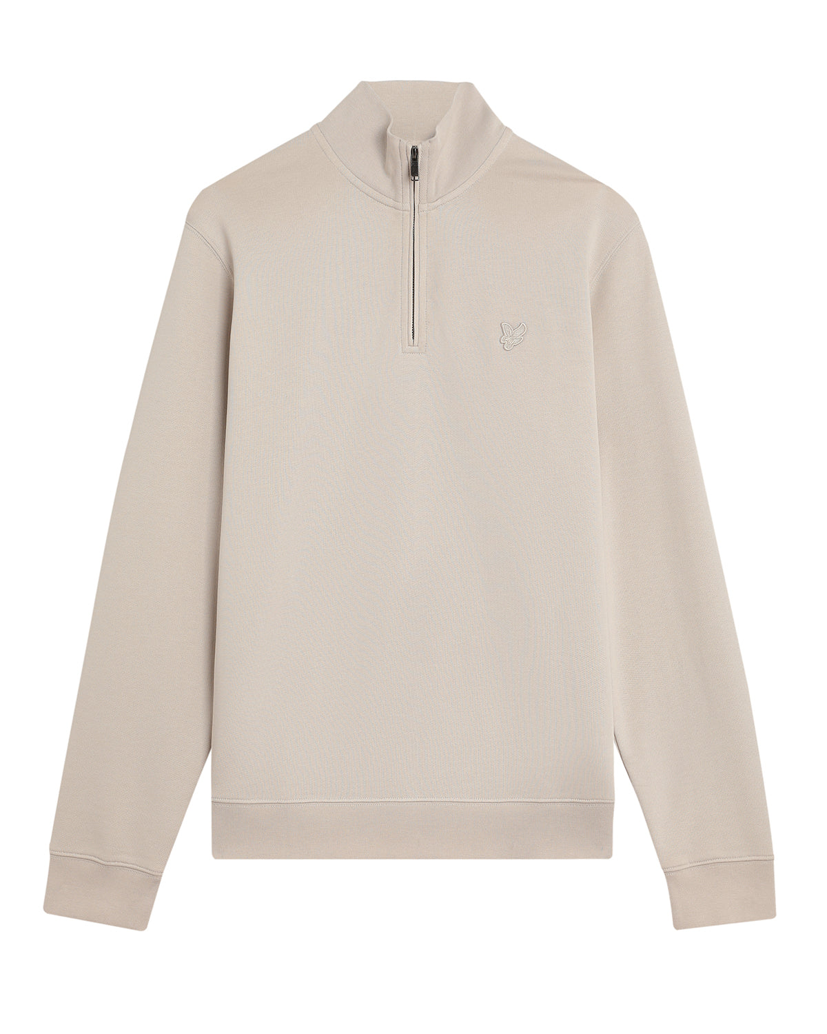 Lyle & Scott - Mens Superfine Quarter Zip Sweatshirt - Cove ML2258TONT W870 - Wildvine Clothing, Spalding, Lincolnshire