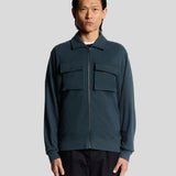 Lyle & Scott - Mens Interlock Jersey Overshirt - Carbon X898 - Wildvine Clothing, Spalding, Lincolnshire