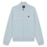 Lyle & Scott - Mens Piped Full Zip Track Top - Opal Blue - ML2507V W596 - Wildvine Clothing, Spalding, Lincolnshire