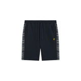 Lyle & Scott - Mens Check Panelled Sweatshort - Dark Navy ML2598V Z271 - Wildvine Clothing, Spalding, Lincolnshire
