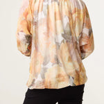 Misumi - Ladies - Floral Print Mesh Blouse - Floral - Wildvine Clothing, Spalding, Lincolnshire
