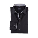 OLYMP - Mens Shirt - Luxor Modern Fit 26 - Black - Wildvine Clothing, Spalding, Lincolnshire