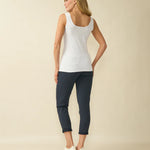 D.E.C.K By Decollage - Ladies Pia Vest Top In Cream - Wildvine Clothing, Spalding, Lincolnshire