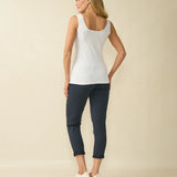 D.E.C.K By Decollage - Ladies Pia Vest Top In Cream - Wildvine Clothing, Spalding, Lincolnshire
