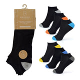 Mens Bamboo Trainer Socks - (3 pairs) - Wildvine Clothing, Spalding, Lincolnshire