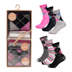 Ladies Bamboo Socks - Gift box - (3 pairs) - Wildvine Clothing, Spalding, Lincolnshire