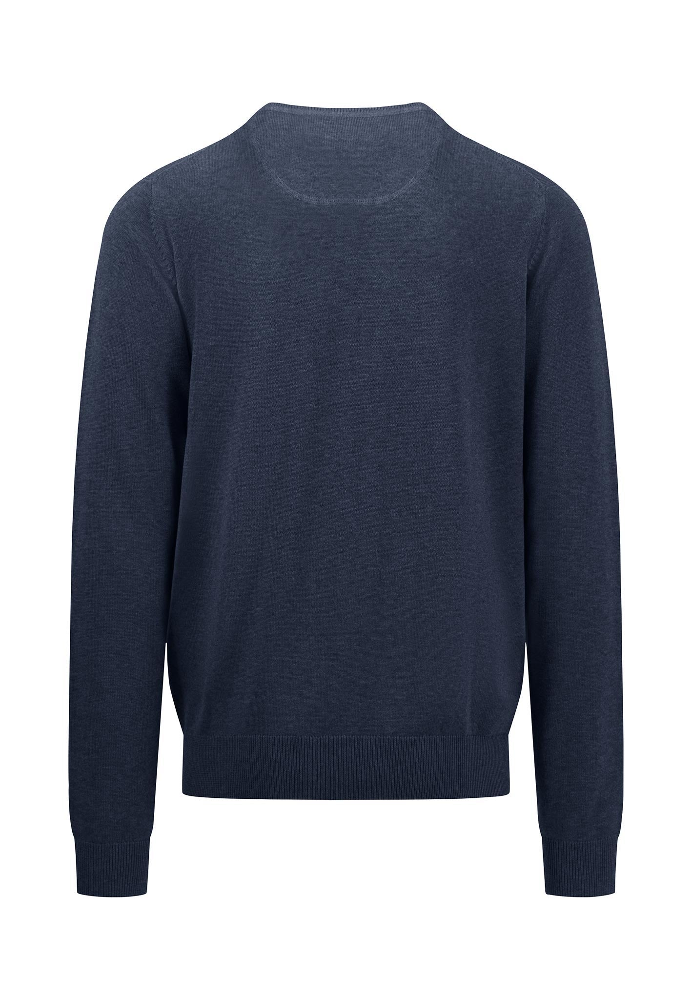 Fynch-Hatton - Mens Knitwear - O-Neck - Navy - Wildvine Clothing, Spalding, Lincolnshire