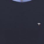 Fynch-Hatton - Mens Knitwear - O-Neck - Navy - Wildvine Clothing, Spalding, Lincolnshire