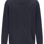 Fynch-Hatton - Mens Knitwear - Zip Troyer - Navy - Wildvine Clothing, Spalding, Lincolnshire