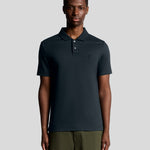 Lyle & Scott - Mens Interlock Polo Shirt - Carbon X898 - Wildvine Clothing, Spalding, Lincolnshire