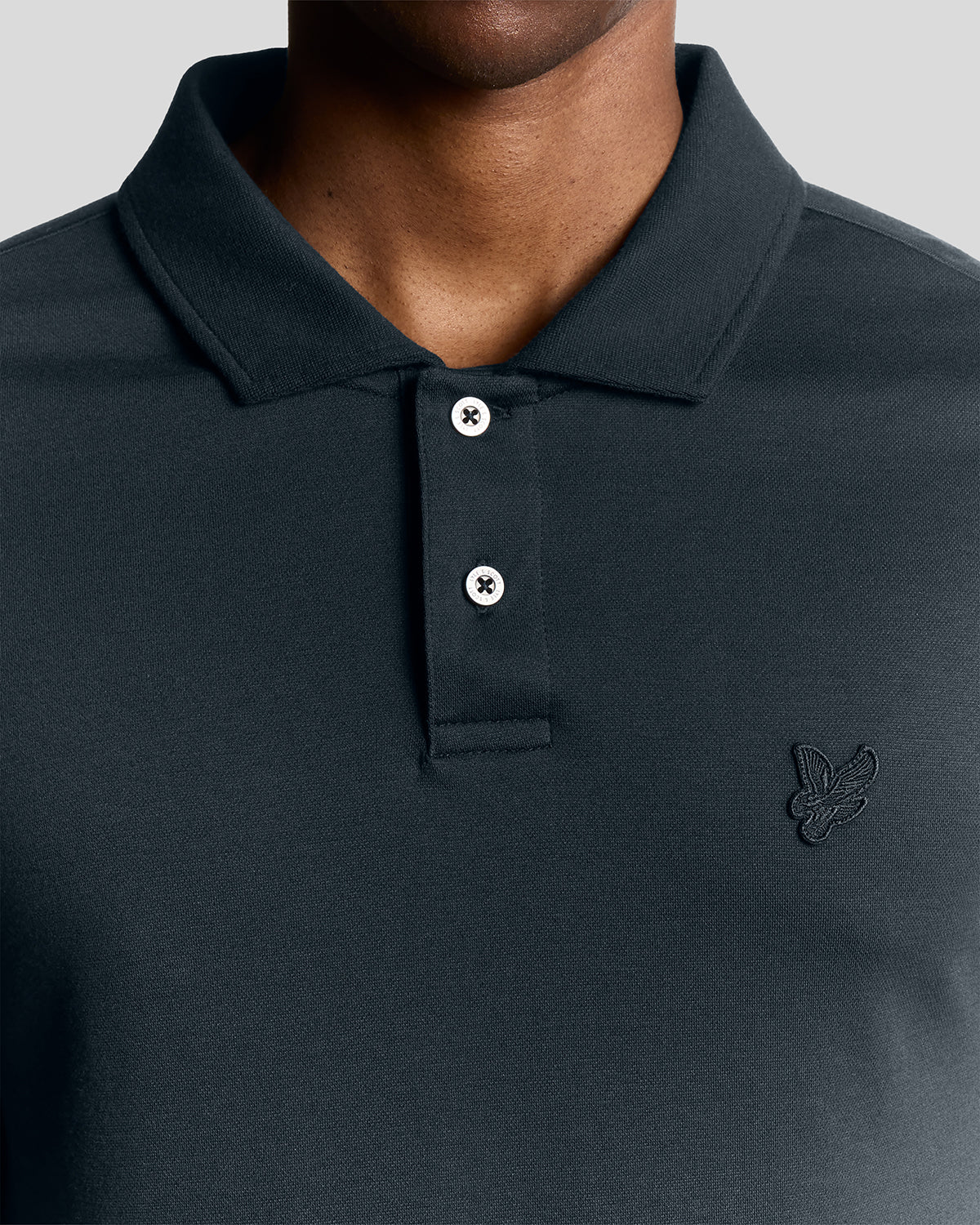 Lyle & Scott - Mens Interlock Polo Shirt - Carbon X898 - Wildvine Clothing, Spalding, Lincolnshire