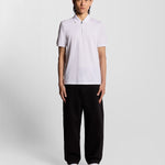 Lyle & Scott - Mens Superfine Pique Zip Polo Shirt - White 626 - Wildvine Clothing, Spalding, Lincolnshire