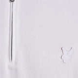 Lyle & Scott - Mens Superfine Pique Zip Polo Shirt - White 626 - Wildvine Clothing, Spalding, Lincolnshire