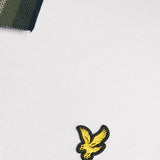 Lyle & Scott - Mens Tartan Collar Polo Shirt - 626 White - Wildvine Clothing, Spalding, Lincolnshire