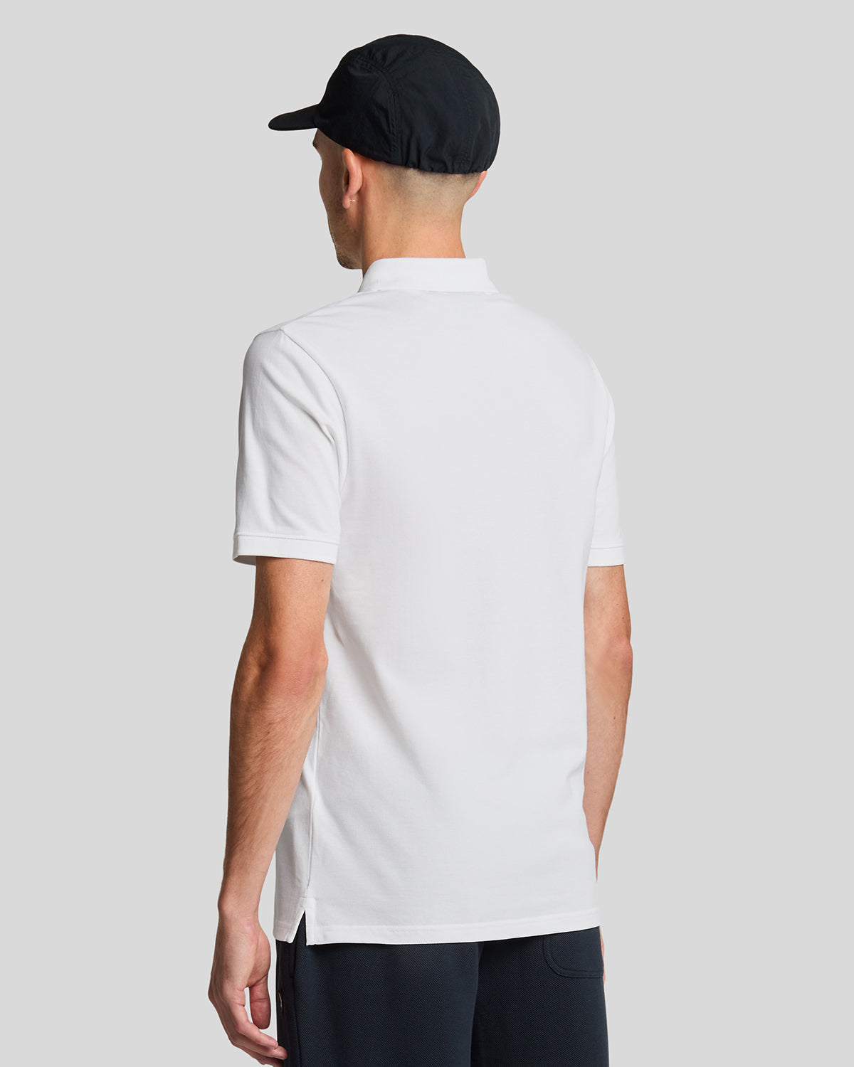 Lyle & Scott - Mens Tonal Eagle Polo Shirt - White 626 - Wildvine Clothing, Spalding, Lincolnshire