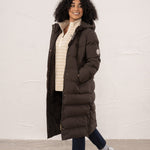 Lighthouse - Ladies Savannah Long Coat - Cocoa - Wildvine Clothing, Spalding, Lincolnshire