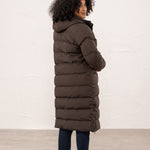 Lighthouse - Ladies Savannah Long Coat - Cocoa - Wildvine Clothing, Spalding, Lincolnshire