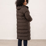 Lighthouse - Ladies Savannah Long Coat - Cocoa - Wildvine Clothing, Spalding, Lincolnshire