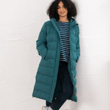 Lighthouse - Ladies Savannah Long Coat - Pine - Wildvine Clothing, Spalding, Lincolnshire