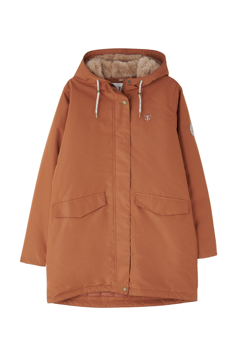 Lighthouse - Ladies Scarlet Coat - Rust - Wildvine Clothing, Spalding, Lincolnshire