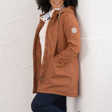 Lighthouse - Ladies Scarlet Coat - Rust - Wildvine Clothing, Spalding, Lincolnshire
