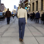 Pinnns - Ladies - 28" Leg Super Stretch Bootcut Jean - Paddington - Indigo - Wildvine Clothing, Spalding, Lincolnshire