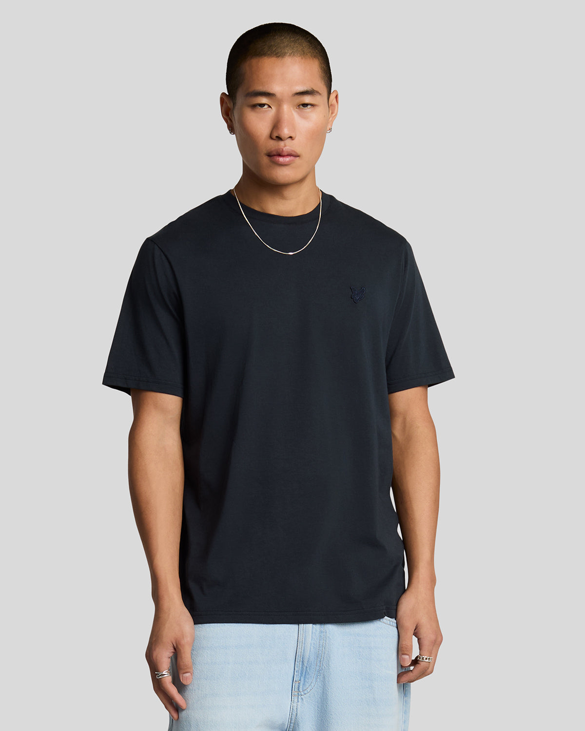 Lyle & Scott - Mens Superfine T-Shirt - Dark Navy Z271 - Wildvine Clothing, Spalding, Lincolnshire