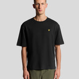 Lyle & Scott - Mens Ultra Soft Oversized T-Shirt - Jet Black Z865