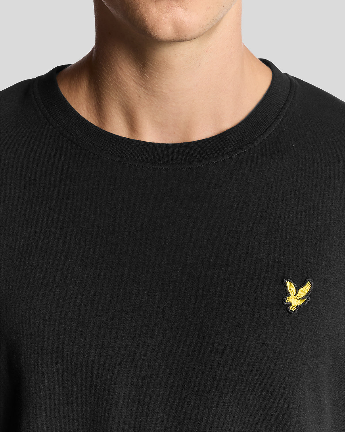 Lyle & Scott - Mens Ultra Soft Oversized T-Shirt - Jet Black Z865 - Wildvine Clothing, Spalding, Lincolnshire
