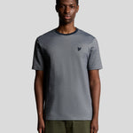 Lyle & Scott - Mens Pique Interlock T-Shirt - Chambray Blue X973 - Wildvine Clothing, Spalding, Lincolnshire