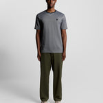 Lyle & Scott - Mens Pique Interlock T-Shirt - Chambray Blue X973 - Wildvine Clothing, Spalding, Lincolnshire