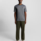 Lyle & Scott - Mens Pique Interlock T-Shirt - Chambray Blue X973 - Wildvine Clothing, Spalding, Lincolnshire