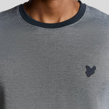 Lyle & Scott - Mens Pique Interlock T-Shirt - Chambray Blue X973 - Wildvine Clothing, Spalding, Lincolnshire