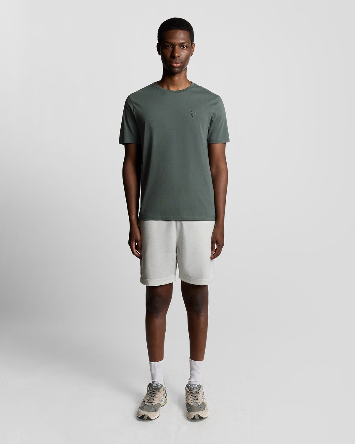 Lyle & Scott - Mens Tonal Eagle T-Shirt - Black Water X887 - Wildvine Clothing, Spalding, Lincolnshire